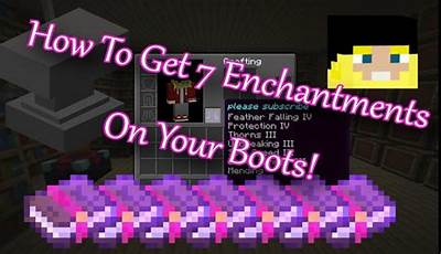 Boot Enchantments Minecraft
