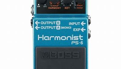 Boss Ps-6 Manual