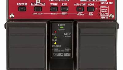 Boss Rc 1 Loop Station Manual