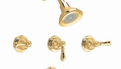 Brass Shower And Tub Fixtures