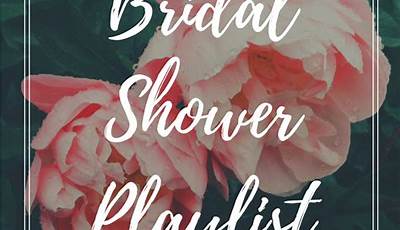 Bridal Shower Playlist Cover