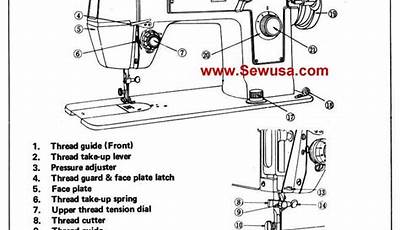 Brother Sewing Machine Xl2600I Manual
