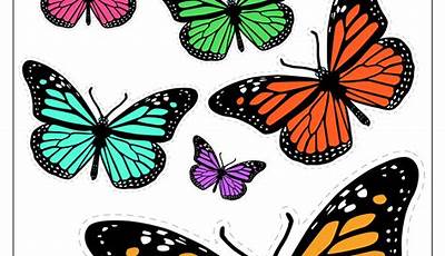 Butterfly Cut Out Printable