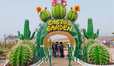 Cactus Garden Statue Of Unity