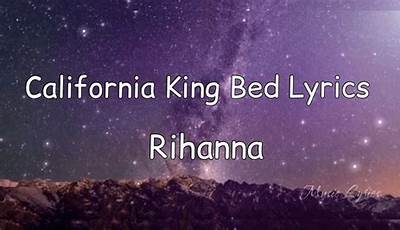 California King Bed Lyrics Download