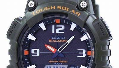 Casio Tough Solar Watch Manual