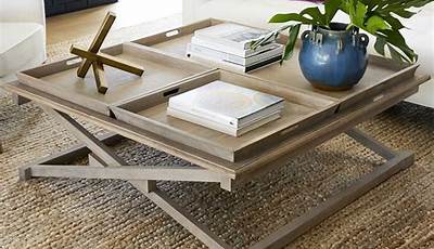 Catch All Tray Coffee Tables