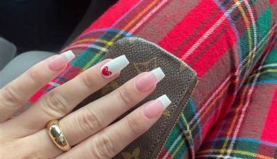 Cdg French Tips Nails