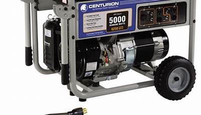 Centurion 5000 Watt Generator Manual