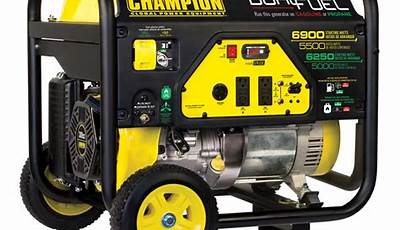 Champion 5000 Watt Generator Manual