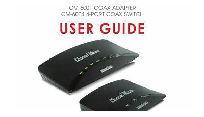 Channel Master Cm 3000Hd User Guide