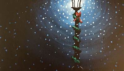 Christmas Canvas Paintings Black