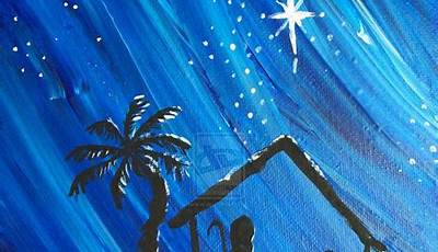 Christmas Canvas Paintings Religious