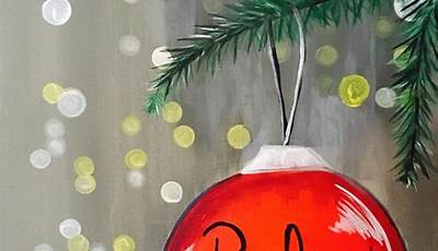 Christmas Canvas Paintings With Lights