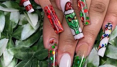 Christmas Nails Design Long
