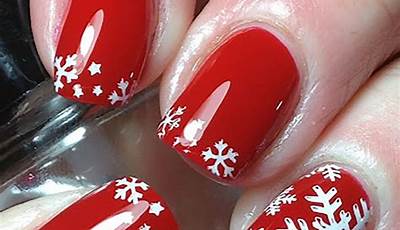 Christmas Nails Gel Design Nailart