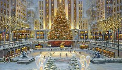 Christmas New York Wallpaper Laptop