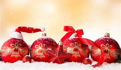 Christmas Ornaments Wallpaper Backgrounds