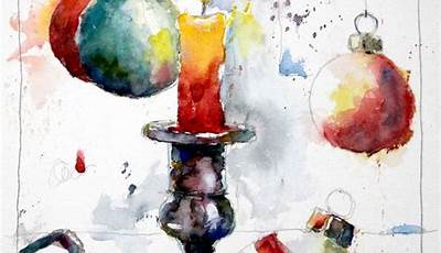 Christmas Painting Watercolor