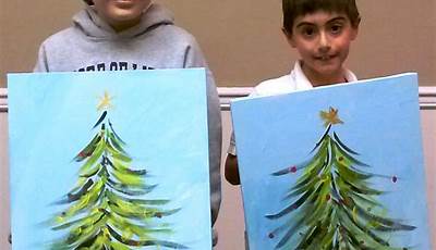 Christmas Painting With Kids