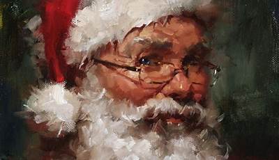 Christmas Paintings For Dad