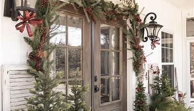 Christmas Porch Decorations Pinterest