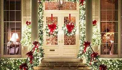 Christmas Porch Lights