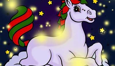 Christmas Unicorn Wallpaper Iphone