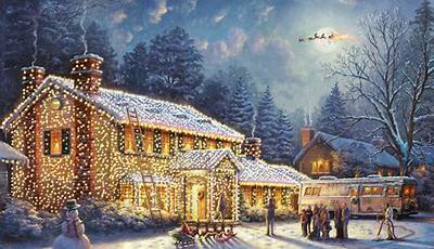 Christmas Vacation Canvas Paintings
