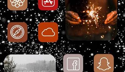 Christmas Wallpaper Aesthetic Iphone Widgets