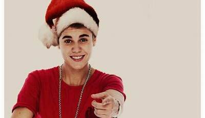 Christmas Wallpaper Aesthetic Justin Bieber