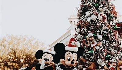 Christmas Wallpaper Aesthetic Vintage Disney