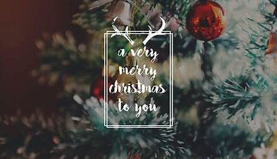 Christmas Wallpaper Aesthetic With Quotes