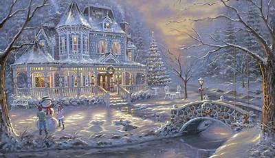 Christmas Wallpaper Backgrounds Winter Wonderland Pictures