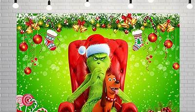 Christmas Wallpaper Grinch Theme