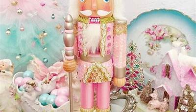 Christmas Wallpaper Pink Nutcracker