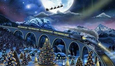 Christmas Wallpaper Polar Express