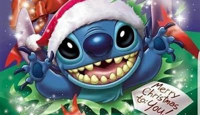 Christmas Wallpapers Of Stitch