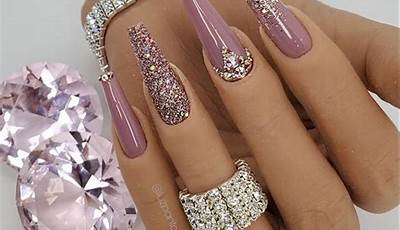 Classy Fall Nails Pink