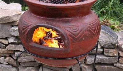Clay Fire Pit Bowl