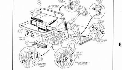 Club Car Carryall 6 Parts Manual