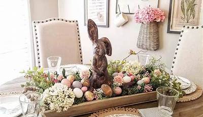 Coffee Table Centerpiece Ideas Easter