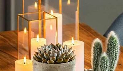 Coffee Table Centerpieces Square