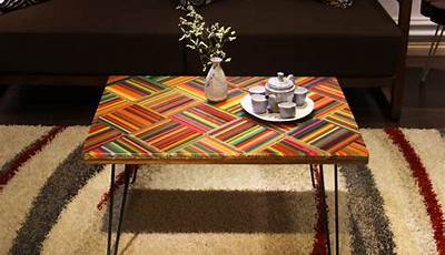 Coffee Table Colorful