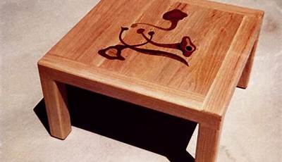 Coffee Table Inlay Ideas