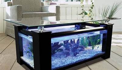 Coffee Table With Aquarium