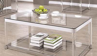 Coffee Tables Glass Top