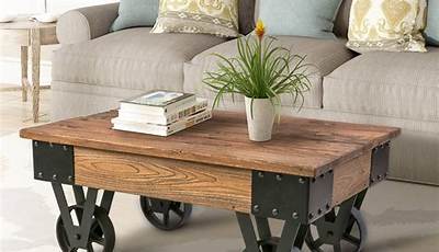 Coffee Tables On Wheels