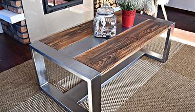 Coffee Tables Steel And Wood