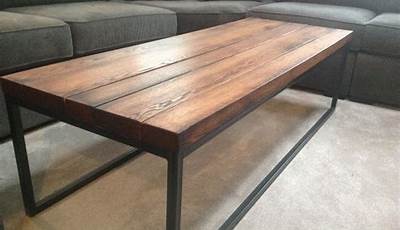 Coffee Tables With Metal Base